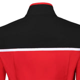 TV Star Trek Lower Decks Brad Boimler Homme Uniforme Veste Rouge Costume