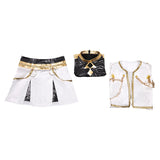 Golden Tenue Noire et Blanche Cosplay Costume