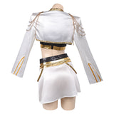 Golden Tenue Noire et Blanche Cosplay Costume