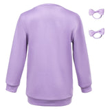 Enfant&Femme Mira Pyjama Violet et Blanc Cosplay Costume