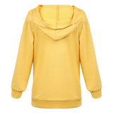 Enfant&Adulte Zoey Sweat-shirt à Capuche Jaune Cosplay Costume