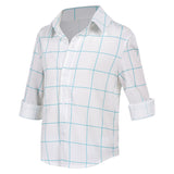 Enfant Jinu Chemise Rose/Blanche Cosplay Costume