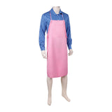 Cosplay Costume Sanji One Piece Live Action 2(2026) TV Cosplay Chemise Bleu+Tablier Rose Tenue Homme