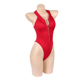 Cosplay Costume C.J. Parker/Victoria Leeds Baywatch TV Cosplay Maillot de Bain Une Pièce Rouge Femme