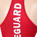 Cosplay Costume C.J. Parker/Victoria Leeds Baywatch TV Cosplay Maillot de Bain Une Pièce Rouge Femme