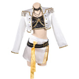 Golden Tenue Noire et Blanche Cosplay Costume