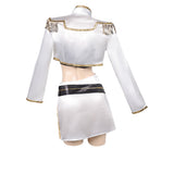 Golden Tenue Noire et Blanche Cosplay Costume