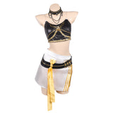 Golden Tenue Noire et Blanche Cosplay Costume