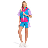 Déguisement Adulte Rétro Sports Short Sleeve Hip Hop Costume