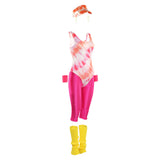 Barbie 1980s Femme Aérobic Tenue de Sport Ensemble 6 Pièces