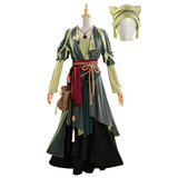 Where Winds Meet(2025) Yingying Tenue Verte Wuxia Hanfu Cosplay Costume