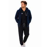 Cosplay Costume Robby Dr. Michael Robinavitch The Pitt 3(2026) TV Cosplay Tenue Bleue Médecin Homme