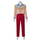 Retour Vers le Futur Marty McFly, Jr. Cowboy Cosplay Costume