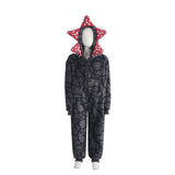 Adulte &amp; Enfant Stranger Things S5(2025) Demogorgon Pyjama Combinaison Grise Cosplay Costume