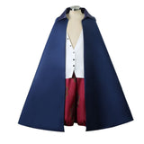 Cosplay Costume Enfant Shanks One Piece: Red Anime Cosplay Tenue Bleue et Rouge
