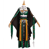 Where Winds Meet(2025) Zui Hua Yin Uniforme Vert Wuxia Hanfu Cosplay Costume