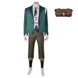 Arcane: League of Legends Saison 2(2024) Ekko Tenue Verte Cosplay Costume