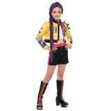Enfant Rumi Tenue Jaune et Noire Cosplay Costume