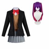 2.5 Dimensional Seduction(2024) Mikari Tachibana Uniforme Scolaire Cosplay Costume Perruque