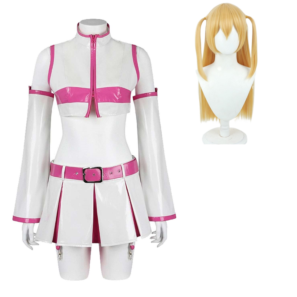 2.5 Dimensional Seduction (2024) Ririsa Amano Robe Sans Ailes Cosplay Costume Perruque