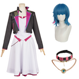 Adulte Arcane: League of Legends Saison 2(2024) Powder/Jinx Robe Blanche Cosplay Costume