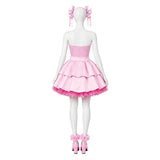 Cosplay Costume Mizi Alien Stage(2026) TV Cosplay Robe Rose Femme