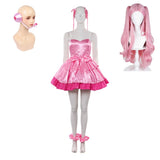 Cosplay Costume Mizi Zombie Stage Alien Stage(2026) TV Cosplay Robe Rose Femme Ver.2