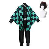 Adulte Demon Slayer Kamado Tanjirou Cosplay Costume