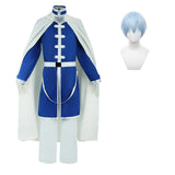 Frieren: Beyond Journey's End Himmel Tenue Bleue et Blanche Cosplay Costume