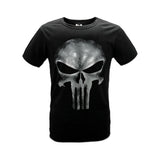 Cosplay Costume The Punisher Film Cosplay T-shirt Noir Adulte