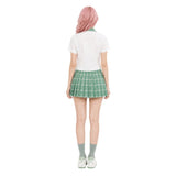 Cosplay Costume Mizi Alien Stage(2026) TV Cosplay Uniforme Blanche et Verte Femme