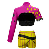 Cosplay Costume Mina Key Dead by Daylight Jeu Cosplay Tenue Rose Femme