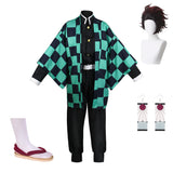 Adulte Demon Slayer Kamado Tanjirou Cosplay Costume