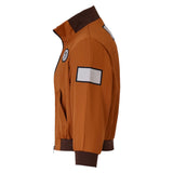 Cosplay Costume Kitsuragi Disco Elysium Jeu Cosplay Blouson de Baseball Marron Homme