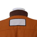 Cosplay Costume Kitsuragi Disco Elysium Jeu Cosplay Blouson de Baseball Marron Homme