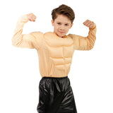 Déguisement Drôle Garçon Tee-shirt Homme Musclé Costume Halloween