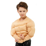Déguisement Drôle Garçon Tee-shirt Homme Musclé Costume Halloween