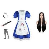 Jeu Alice: Madness Returns Alice Liddell Cosplay Costume