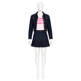 Cosplay Costume Kevin Copeland White Chicks(2004) Film Cosplay Tenue Noire Femme