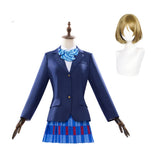 Cosplay Costume μ's Love Live! School Idol Project Anime Cosplay Uniforme Scolaire Bleue Femme