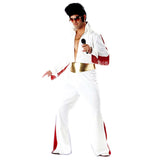 Elvis Combinaison Cosplay Costume Halloween Carnaval