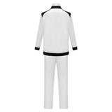 Cosplay Costume Haymitch Abernathy The Hunger Games: Sunrise on the Reaping(2026) Film Cosplay Tenue Blanche Homme