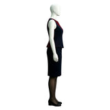 Cosplay Costume Nacy Non-Stop(2014) Film Cosplay Uniforme d'Hôtesse de l'Air Rouge Femme