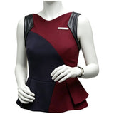 Cosplay Costume Nacy Non-Stop(2014) Film Cosplay Uniforme d'Hôtesse de l'Air Rouge Femme