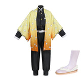 Adulte Demon Slayer Agatsuma Zenitsu Cosplay Costume