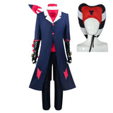 Helluva Boss Hazbin Hotel Blitz Tenue Bleue Cosplay Costume