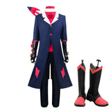 Helluva Boss Hazbin Hotel Blitz Tenue Bleue Cosplay Costume