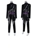 Rumi Mira Zoey Combinaison Noire Cosplay Costume