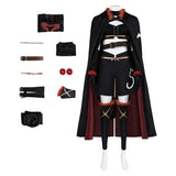 Cosplay Costume Fran Reincarnated as a Sword Anime Cosplay Tenue Noire Femme