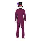 Cosplay Costume Dr. Facilier The Princess and the Frog(2009) Film Cosplay Tenue Violette Homme